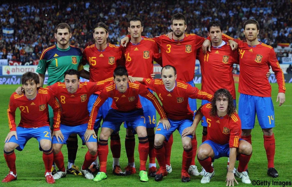 ロシアW杯スペイン代表の背番号まとめ！７番はどの選手か！