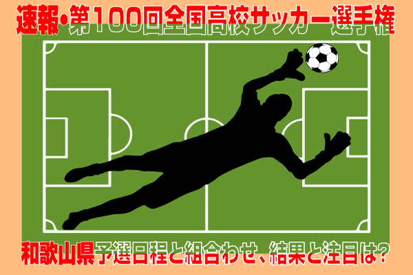 速報 21年度第100回全国高校サッカー選手権和歌山県予選